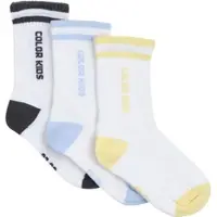 Color Kids Tennis Socks 3Pack 742690 cerulean (7024) 27/30