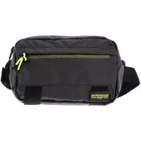 American Tourister Urban Track Sling Bag Coated Black / Lime dunkelgrau