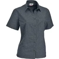 MAUL Sport Sandnes XT - 1/2 Bluse Kariert dark grey (10) 46