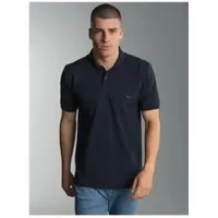 Trigema Poloshirt "Polohemd mit Brusttasche", Herren, Gr. 3XL, blau (navy), Piqué, 100% Baumwolle, Basic, normal, ohne Ausschnitt, Shirts Poloshirt