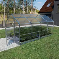 BAUMERA Gewächshaus KLASIKA BERNARD 2,35x4 m mit 4 mm Polycarbonat