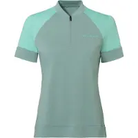 Vaude - Women's Altissimo Q-Zip Shirt - Radtrikot Gr 42 türkis