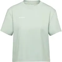 Mammut - Women's Base Cropped T-Shirt Mini Logo - T-Shirt Gr XL grau