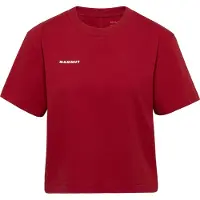 Mammut - Women's Base Cropped T-Shirt Mini Logo - T-Shirt Gr XL rot
