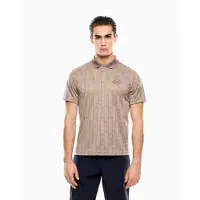 EA7 für Herren. 7M001287_AF22277 Polo Golf Pro taupe (XS), Sportlich, Tennis/Padel, Polyester, Kurzarm