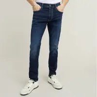 G-Star "3301 Slim" mit toller Waschung und Elasthan