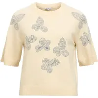Object Kurzarm Pullover Grau M