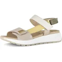Gabor Keilsandalette Riemchensandale, Sommerschuh mit edlem Schmuckelement