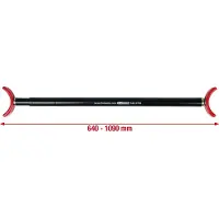 Ks Tools Teleskop-Motorhauben- und Heckklappenstütze, 64-109cm