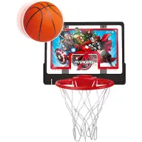 AVENGERS Basketballkorb im Avengers-Design mit Ball