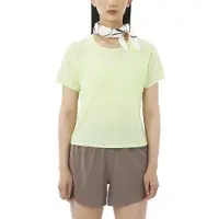 Salomon - Women's SHKout Air Cropp S/S Tee - Laufshirt Gr L grün