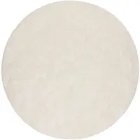 Esprit Teppich "Swagger Shag", beige (creme weiß), H:30mm Ø:200cm, Polypropylen, Teppiche, Teppich, Shaggy, flauschig, modern, getuftet, hochflor, Wohnzimmer, stylisch