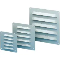 Schneider Electric NSYCAG170X190LM Metallausgangsgitter, metall. Ausschnitt 104x80mm, Außenabm. 120x120mm IP23