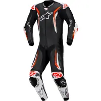 Alpinestars GP Tech V5 1-Teiler Herren Rindleder schwarz, 54