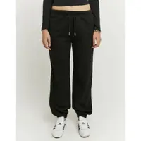 Tally Weijl Sweathose "SPACOLUCAS", Damen, Gr. 42, N-Gr, schwarz, Sweatware, Obermaterial: 65% Baumwolle, 35% Polyester, unifarben, regular fit lang, Hosen Sweathose, Baumwollmischung, bequem