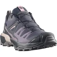 Salomon Wanderschuh "X ULTRA 360 GORE-TEX", Damen, Gr. 43, lila (nine iron, excalibur, shadow gray), Synthetik, Textil, Schuhe Wanderschuh, wasserdicht, Topseller