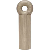 OYOY Salz- & Pfeffermühlen L7,5xW7,5xH22 beige