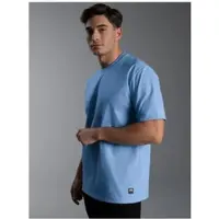 Trigema T-Shirt "Heavy T-Shirt aus 100% recycelter Baumwolle", Damen, Gr. M, horizont, 100% Baumwolle (recycelt), Basic, Shirts T-Shirt