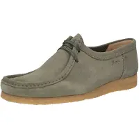 Sioux Schnürschuh "Grashopper-H-011", Herren, Gr. 44 (UK 9 1/2), grün, Obermaterial: 100% Kalbsveloursleder CAVL. 100% Naturkautschuk NaRubber., Schuhe Schnürschuh