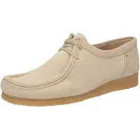 Sioux Schnürschuh "Grashopper-H-011", Herren, Gr. 42.5 (UK 8 1/2), beige, Obermaterial: 100% Kalbsveloursleder CAVL. 100% Naturkautschuk NaRubber., Schuhe Schnürschuh