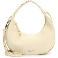 Tamaris Beuteltasche "Beutel TAS Kate", Damen, Gr. B/H/T: 26cm x 19cm x 10cm 0, gelb (lightgelb 431), Polyester, Taschen Beuteltasche