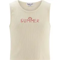 Happy girls Sommerkleid "Shirt", Mädchen, Gr. 116, EURO-Größen, Stoff, beige, Stoff, 100% Baumwolle, normal, Kleider Sommerkleid