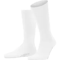 Falke Cool 24/7 Herren Socken, 41-42, Weiß, Uni, Baumwolle