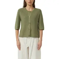 s.Oliver Strickjacke halbarm, mit Knopfleiste