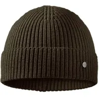 PEARLWOOD Strickmütze "KNUT", Herren, grün (olive), Grobstrick, Materialmix, unifarben, Mützen Strickmütze, Grobstrick, kurze Passform, Temperaturregulierend
