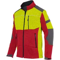 Kuebler Forest Strickjacke rot/gelb Gr. XS