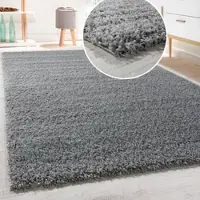 Paco Home "Sky 250" rechteckig 34 mm Höhe gewebt, Uni-Farben, intensive Farbbrillanz, auch als Läufer erhältlich