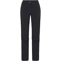 Vaude - Women's Farley Stretch Zip Off Capri Pants - Trekkinghose Gr 36 - Long schwarz