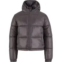 Urban Classics Kinderwinterjacke Boys Shiny Puffer Jacket mit Kapuze, mit Magnetverschluss - Größe 134/140