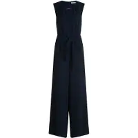 Betty & Co Jumpsuit "Jumpsuit ohne Arm", Damen, Gr. 42, EURO, blau (dunkelblau), Obermaterial: 100% Polyester PES., Overalls Jumpsuit