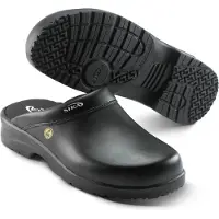 Sika Arbeitsschuh Fusion ESD offener Clog Schwarz-35