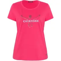 Chiemsee Print-Shirt , Damen, Gr. XS (32), pink (raspberry), 100% Baumwolle, Rundhals, Shirts Print-Shirt