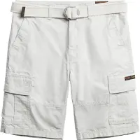 Superdry für Herren. M7110434A Cargo-Shorts Schweres Grau (30), Beige, Lässig, Baumwolle