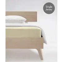 Fleuresse Spannbettlaken "Jenny C aus feinfädigem Mako-Jersey", für Matratzen bis 23 cm Höhe