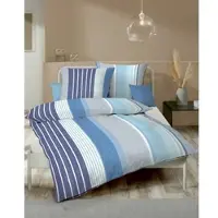 Kaeppel Bettwäsche "Dutch", blau (aqua), B/L: 135cm x 200cm, 1 Stk., 1 Stk., Perkal, B/L: 80cm x 80cm, 2 Stk., Perkal, Obermaterial: 100% Baumwolle, Bettwäsche, Bettwäsche