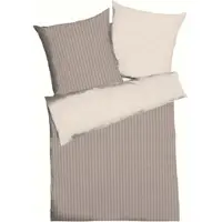 Kaeppel Wendebettwäsche "Eternity Combo Bettwäsche, Satin mit seidigem Glanz, Streifen-Design"