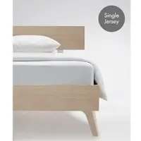 Fleuresse Spannbettlaken "Jenny C aus feinfädigem Mako-Jersey", für Matratzen bis 23 cm Höhe
