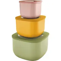 Guzzini STORE&MORE, Container, Quadratisch, 2,8 l, Gemischte Farben, Kunststoff, Kunststoff