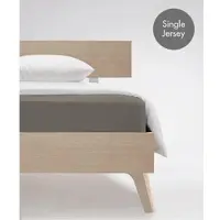 Fleuresse Spannbettlaken "Jenny C aus feinfädigem Mako-Jersey", für Matratzen bis 23 cm Höhe