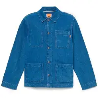 Timberland - Kempshire Herringbone Denim Chore Jacket - Freizeitjacke Gr M blau