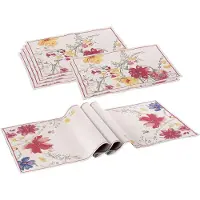 Villeroy & Boch Platzset "Tischset Mariefleur 7er Set bunt", bunt, B:2cm H:2mm L:2cm, Platzsets, Platzset, waschbar bis 40 Grad C