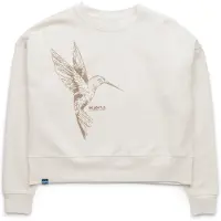 KAVU - Women's Crew Crop - Pullover Gr S weiß