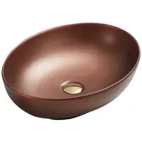Mexen Iko Aufsatzwaschbecken 52 x 39 cm, kupferfarben - 22245251