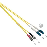 EFB Elektronik O0361.20 Duplex Jumper LC-ST 9/125μ, OS2, LSZH, gelb, 2.0mm, 20m O036120