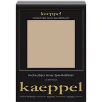 Kaeppel Spannbettlaken "Single Jersey Mako Elasthan", grau (kiesel), L:200cm, Jersey-Elasthan, Obermaterial: 97% Baumwolle, 3% Elasthan, Bettlaken, Spannbettlaken, aus 97% Baumwolle und 3% Elasthan