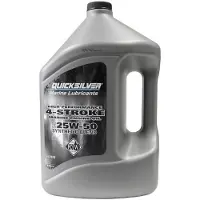 Quicksilver Boats 4-takt Fcw 25w50 Synthetisches Mischöl Für Außenbordmotoren 4l
